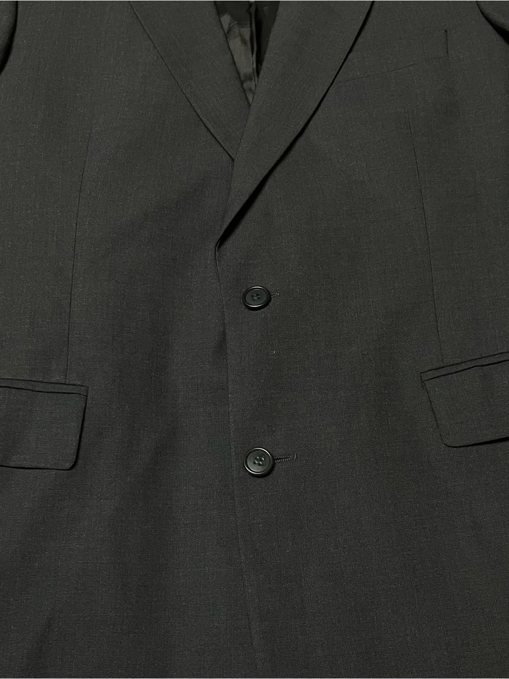 Brooks Brothers Brooksease Blazer Sport Coat Mens 41 R Black Wool Blend Classic